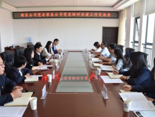 結對共建 合作共贏 ——甘肅建投新區(qū)公司黨委與甘肅建投裝備公司黨委開展結對共建工作交流