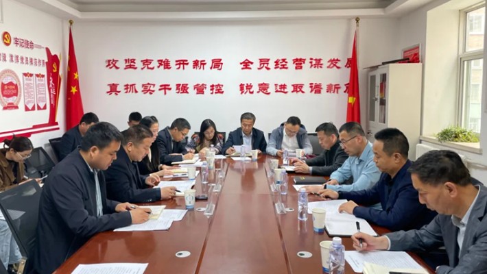 黨委書記、董事長(zhǎng)劉亞雄一行調(diào)研建工建機(jī)公司